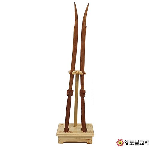 돌복숭아나무신장칼세트(길이100cm)-국내나무,국내수제작강조!